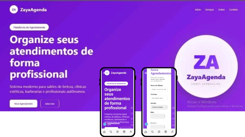 Projeto Zaya Agenda